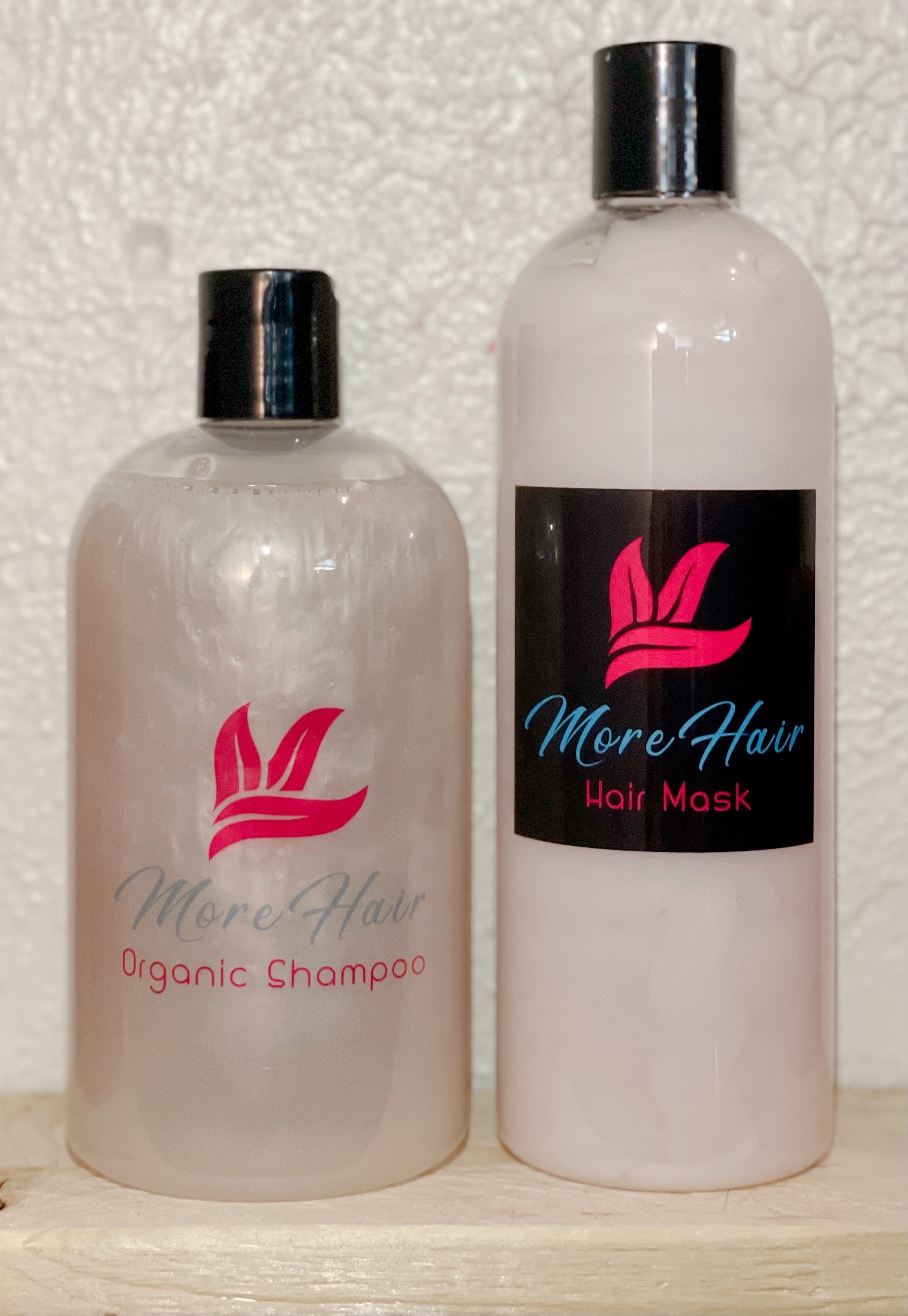 More Hair Organic Shampoo & More Hair Organic Conditioner Combo